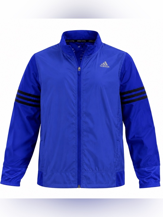 adidas Other - Adidas Response Windbreaker‎ Full-Zip Running - Blue/Black- Kid Size L 16/18